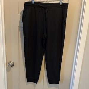 Evy's Tree Black Women’s Cropped Jogger Size XL